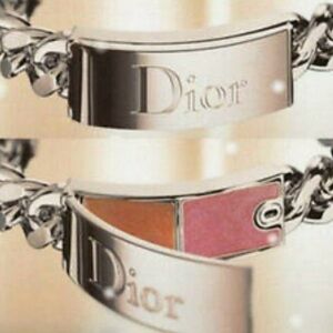 Unopened -new in box- vintage Dior gourmette lip gloss bracelet